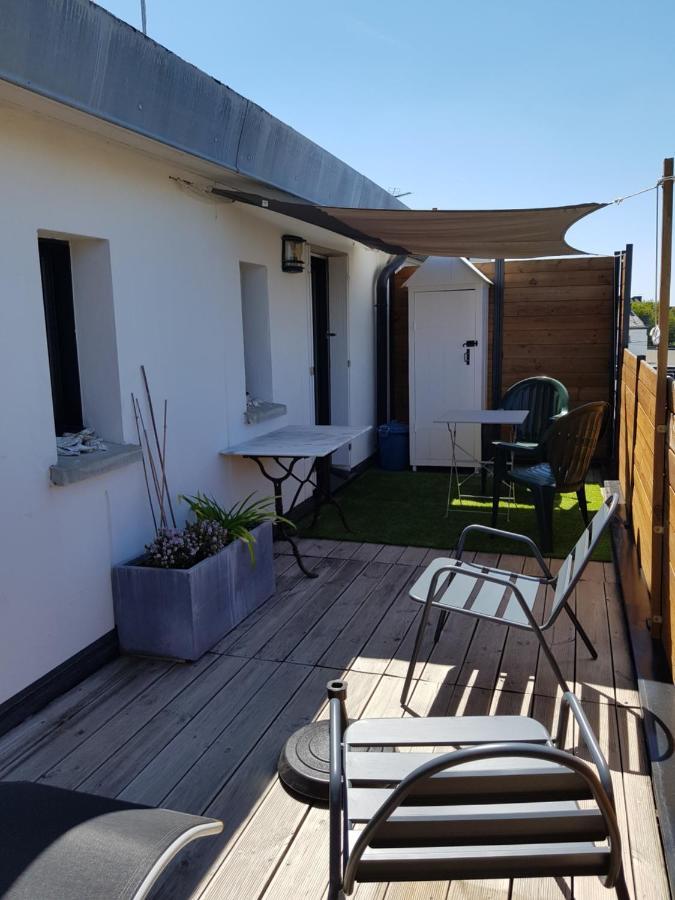 Ferienwohnung Er Zal Locmiquélic Exterior foto